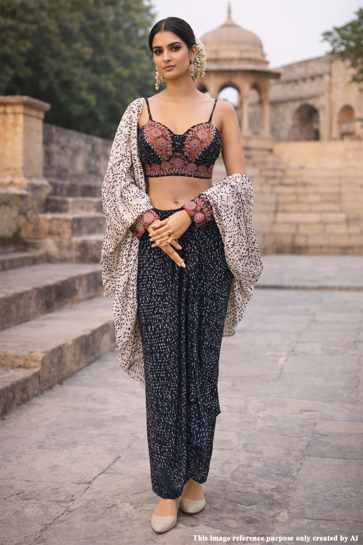 Bohemian Elegance In Black - Image 6