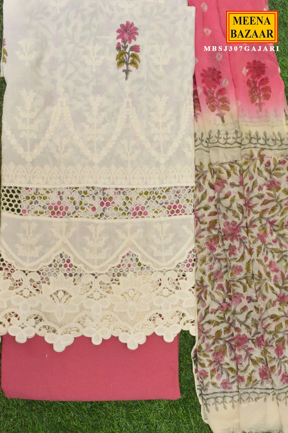 Gajari Floral Suit Set - Image 4