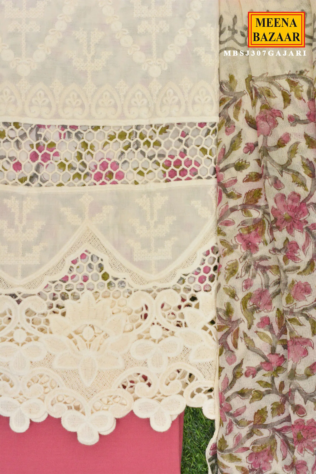 Gajari Floral Suit Set - Image 5