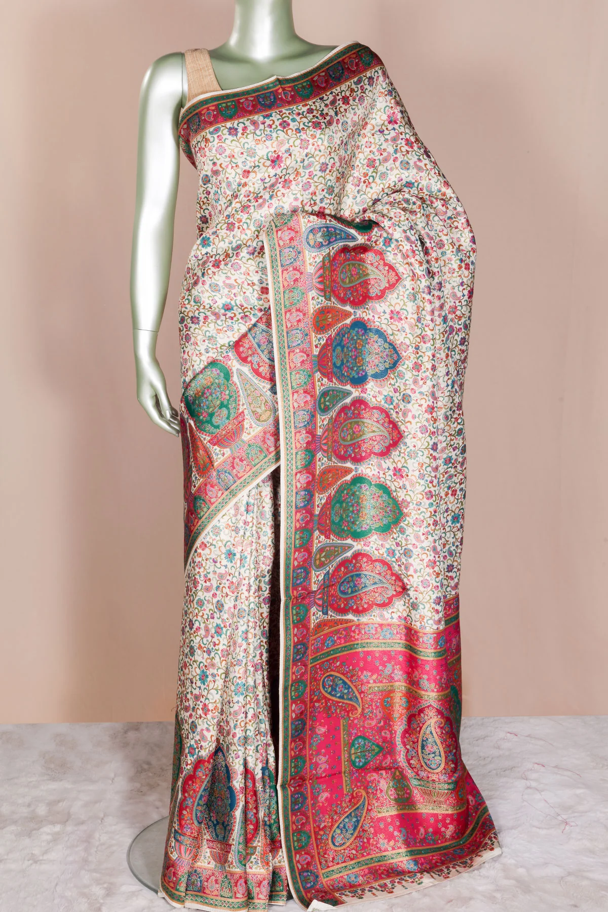 Tussar Silk Weaving Saree Elegant Festive & Wedding Wear - Image 2
