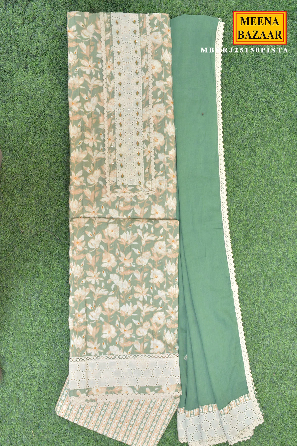 Pista Blossom Floral Printed Suit Set - Image 2