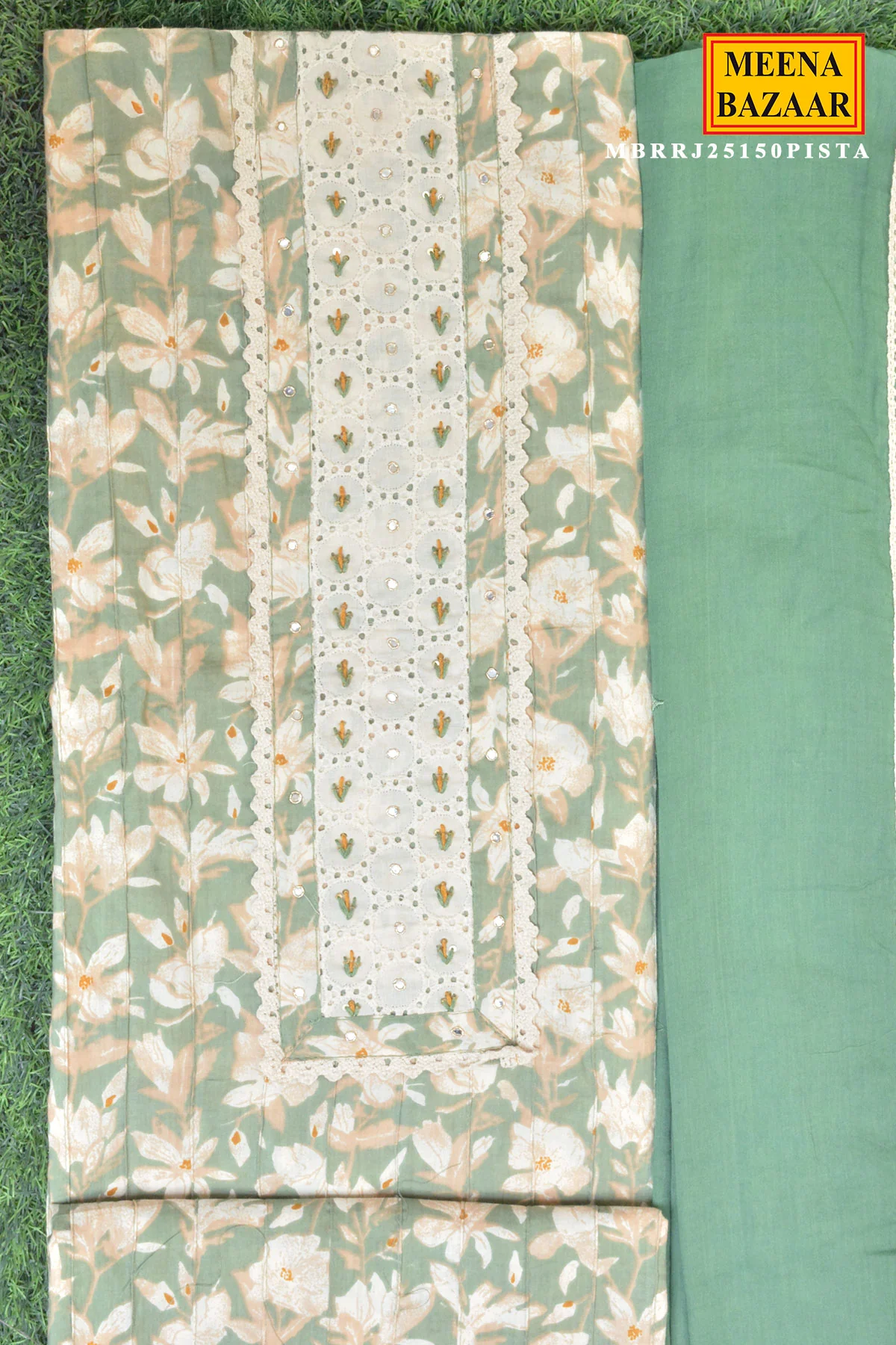 Pista Blossom Floral Printed Suit Set - Image 3