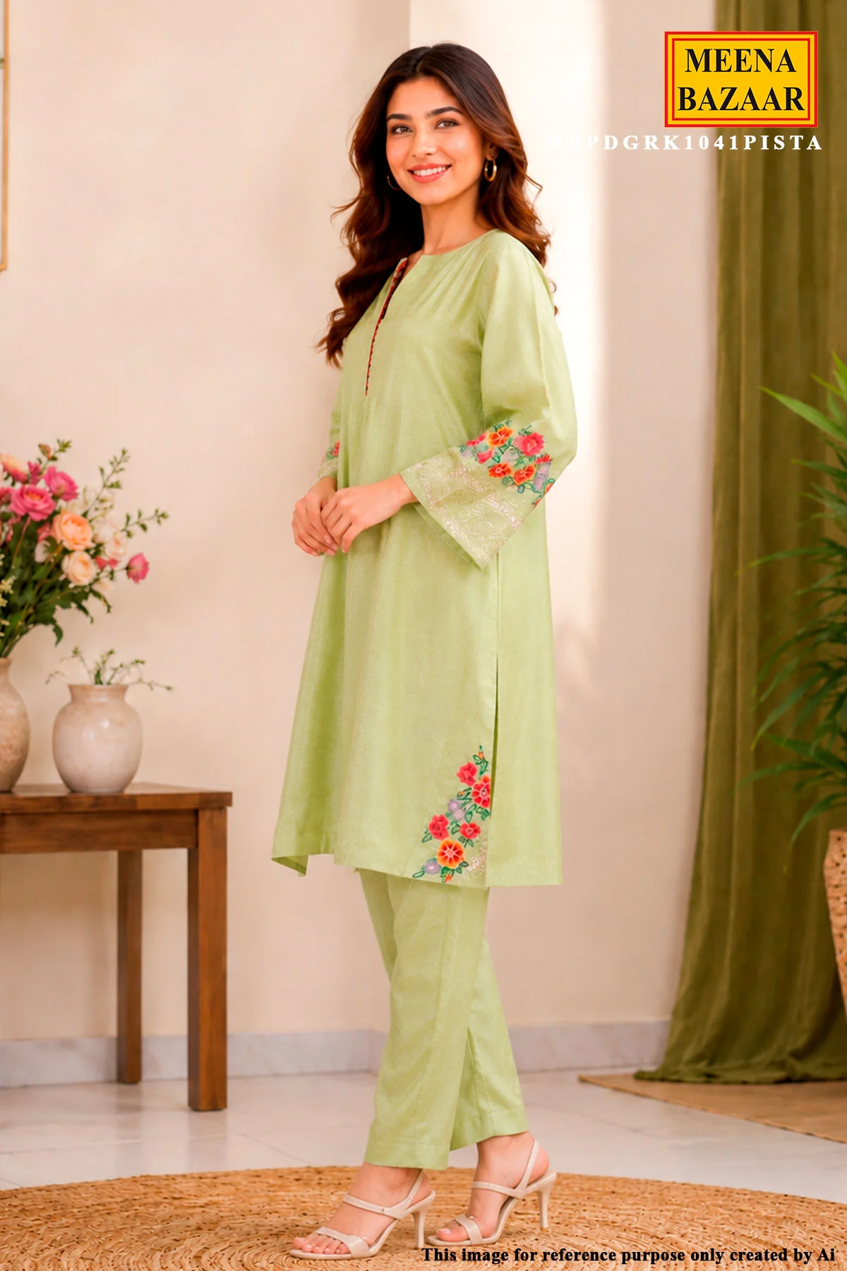 Pista Embroidered Co-ord Set - Image 5