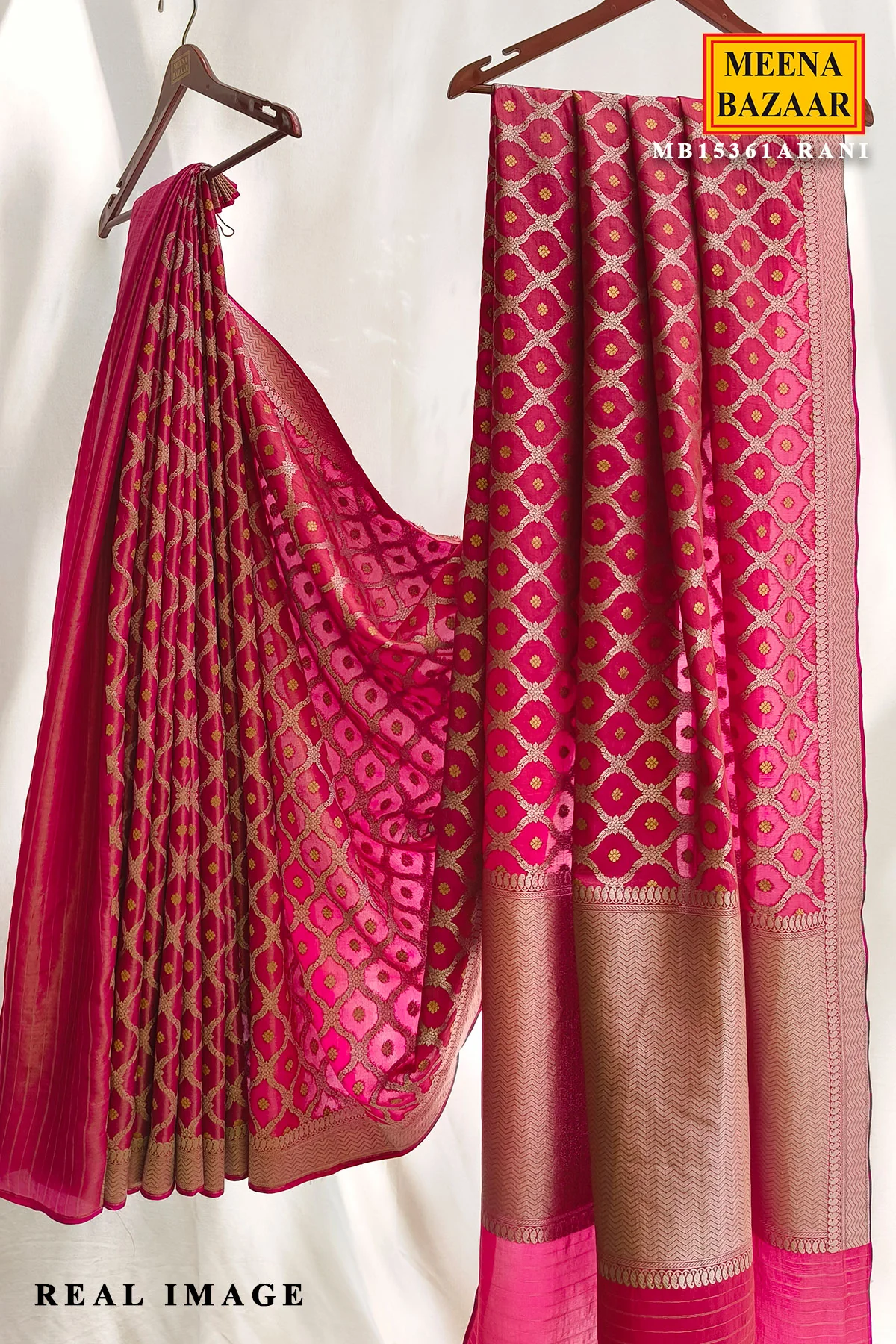 Rani Grace Silk Saree - Pure Elegance - Image 2