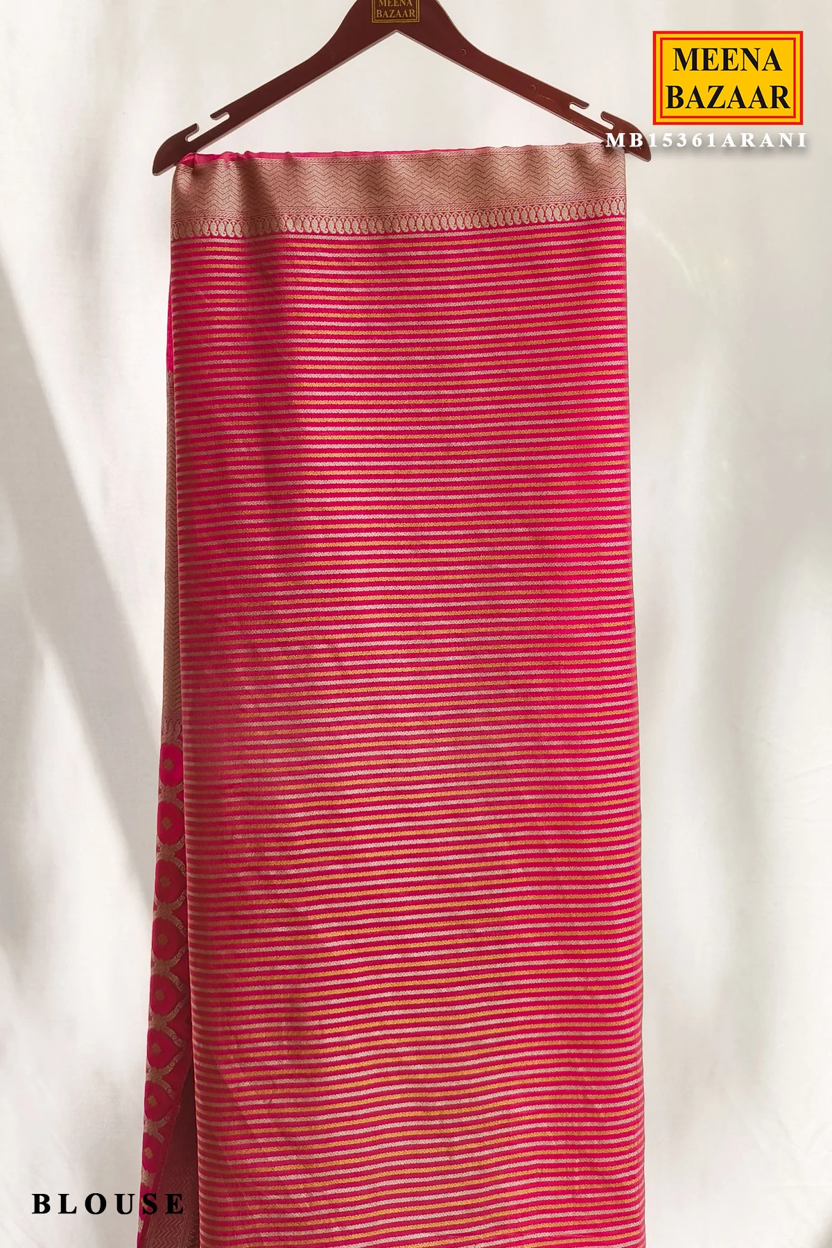 Rani Grace Silk Saree - Pure Elegance - Image 3