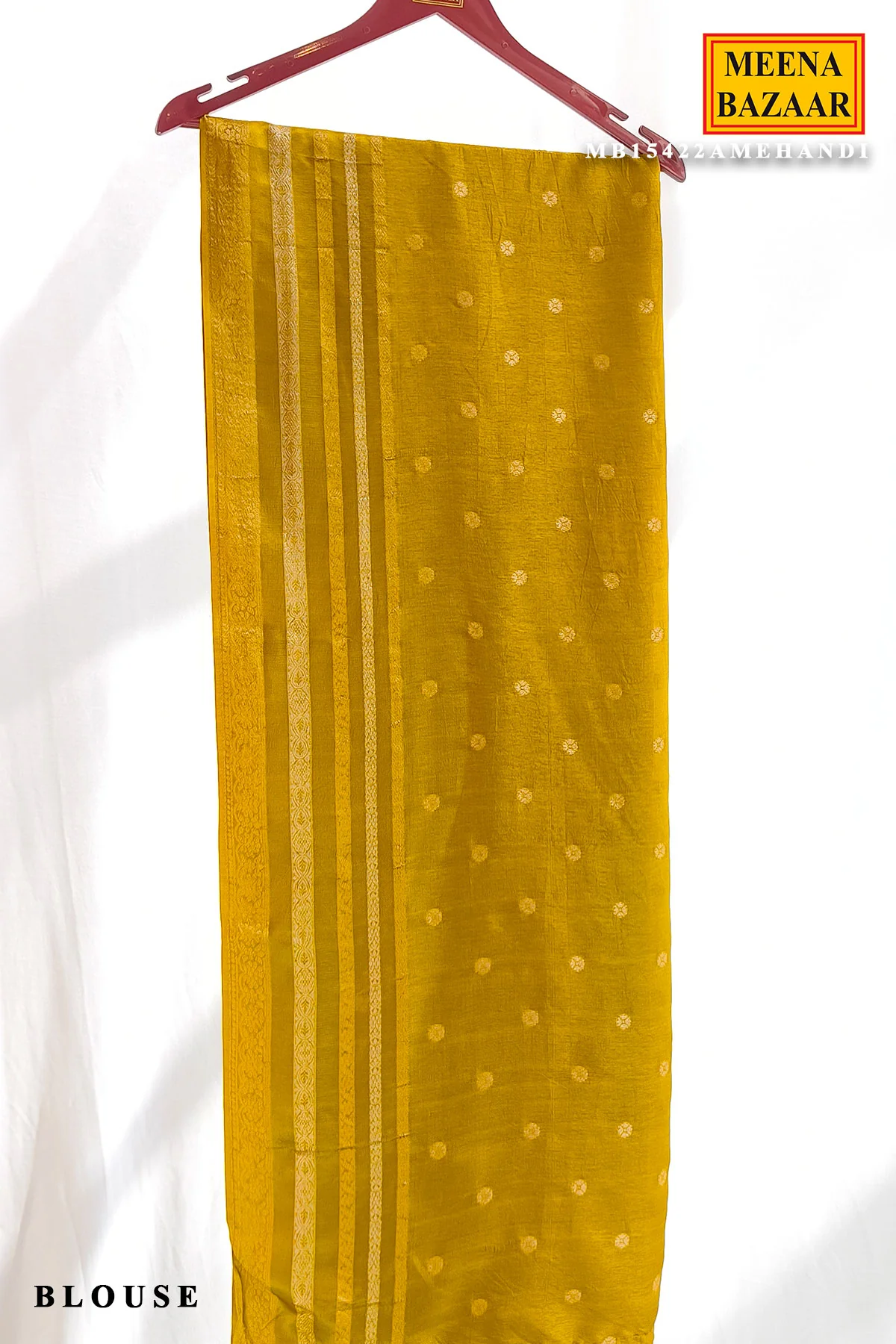 Royal Mehandi Patola Silk Saree with Intricate Weave & Zari Border - Image 3