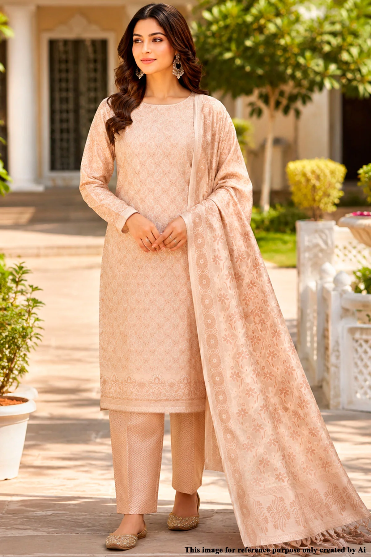 Tussar Cotton Weaving Unstitched Designer Suit