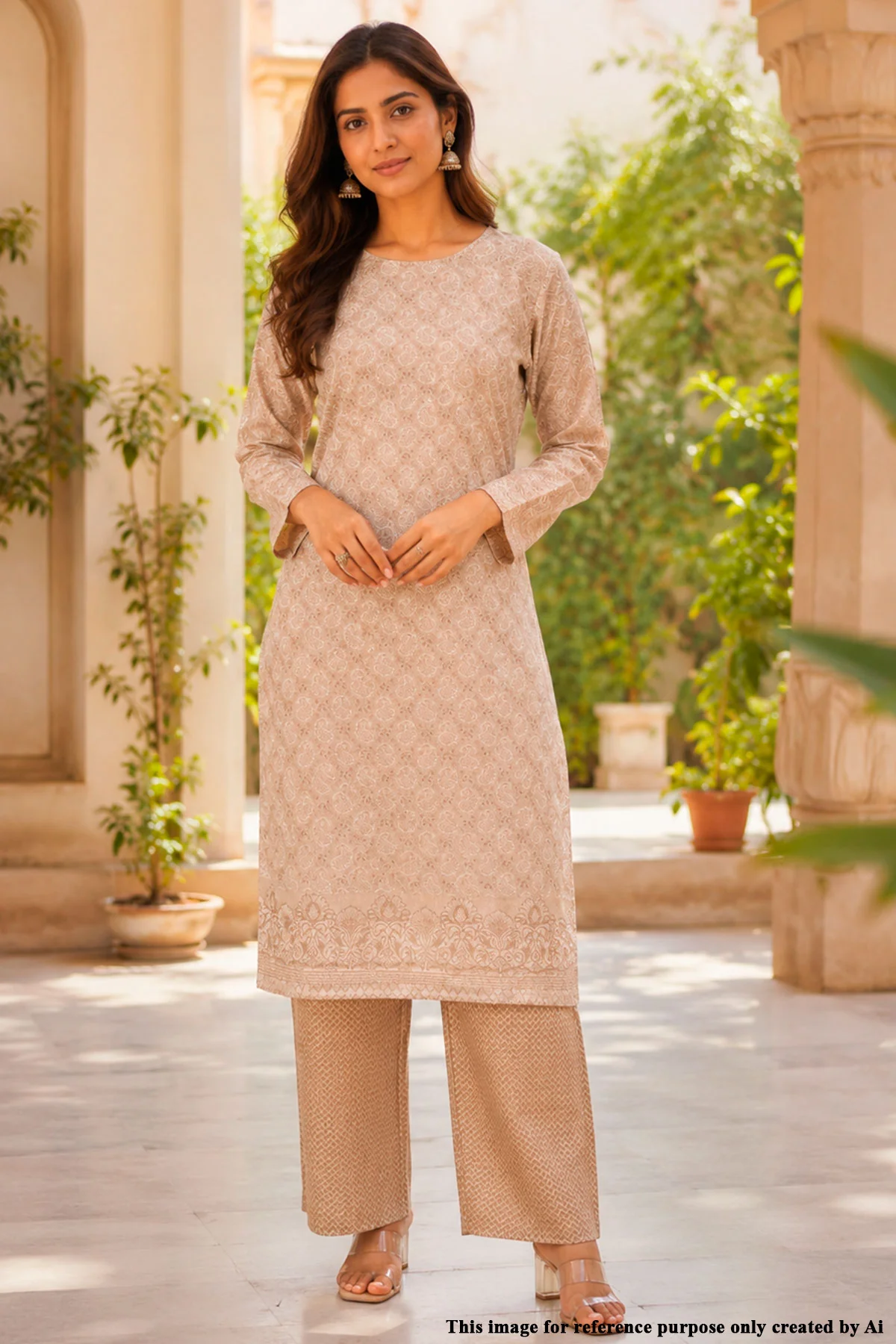 Tussar Cotton Weaving Unstitched Designer Suit - Image 4